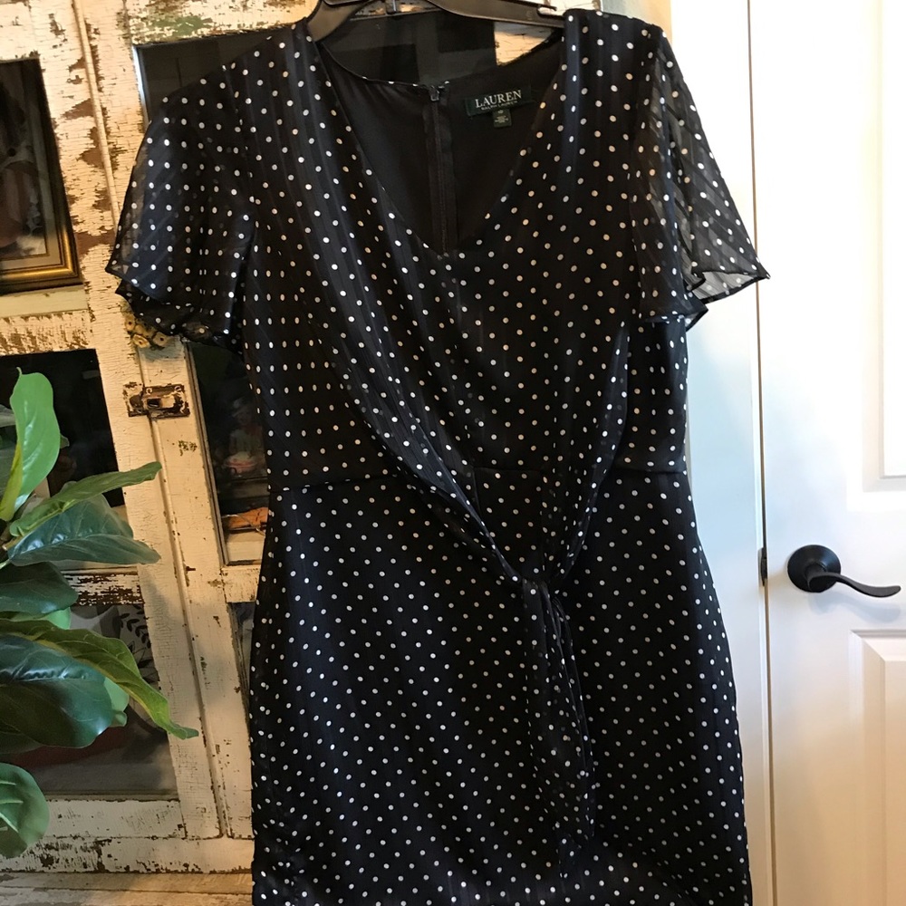 Lauren size 10 Polyester dress
